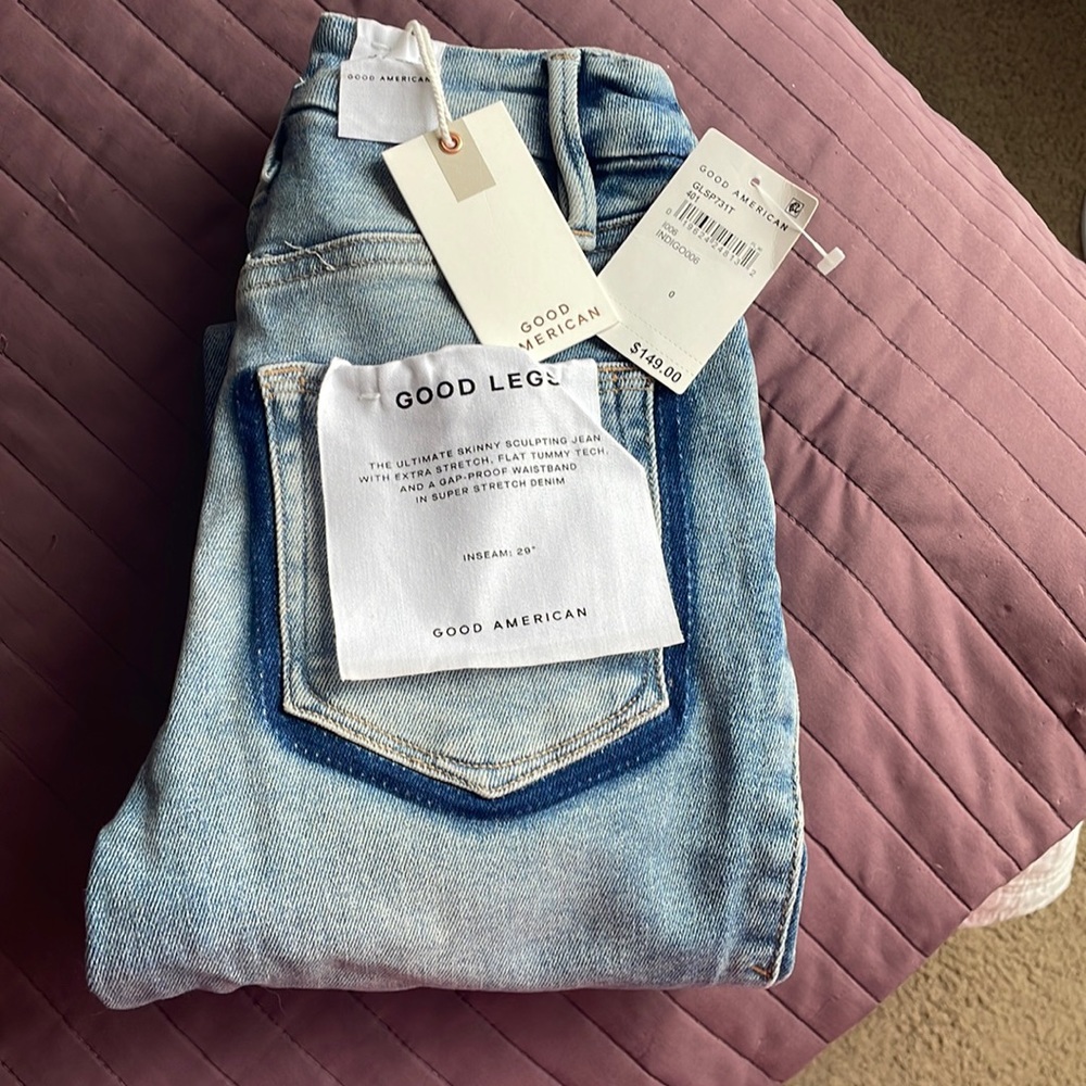 NEW Good American Skinny Sculpting Jean - extra stretch